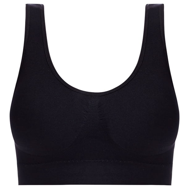Mujer Fitness Sport Top transpirable ligero para ejercicio de baile (negro XXL) FLhrweasw Para estrenar