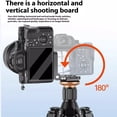 thumbnail image 3 of Guardoinrt Aluminum Alloy Camera Quick Loading Board Efficient design for easy Vertical Shoots Upgrade For Tripod Stabilizer, 3 of 6