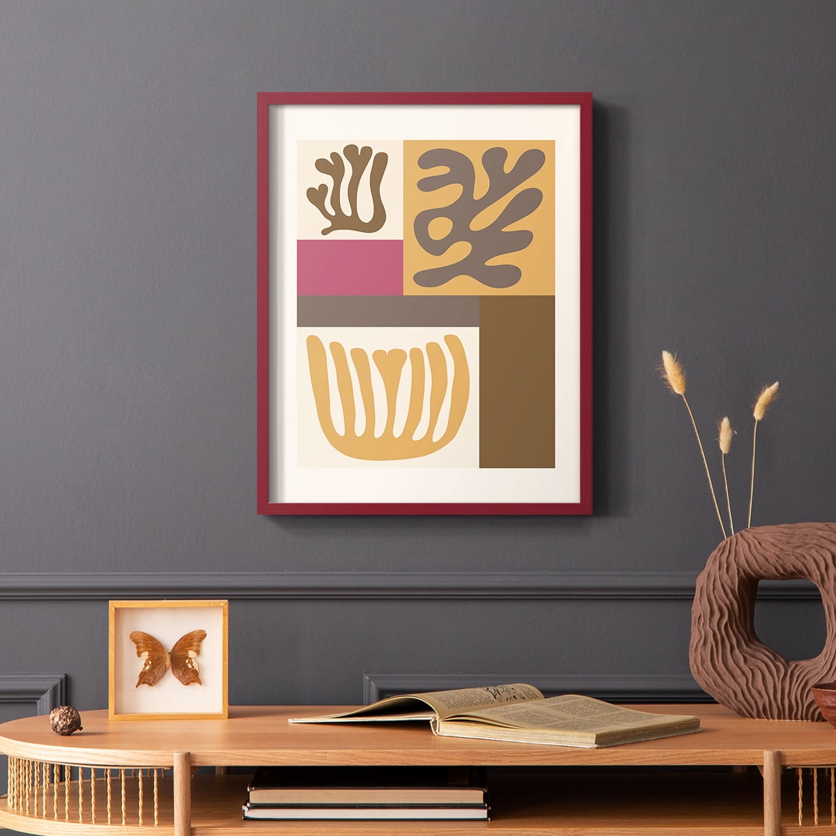 Matisse CCLVIII in Solid Wood 11 x 14 Framed Print