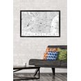 thumbnail image 4 of Trends International Philadelphia Map Wall Poster, 22.375" x 34", Black Framed Version, 4 of 4