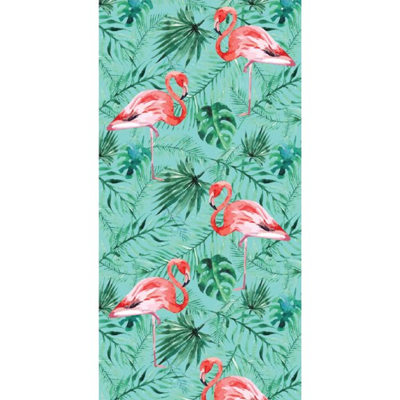 Printed Microfiber Sueded Beach Towel in Mesh bag