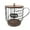 Black, variant on Glass&Bottle Coffee Pod Holder with Wood Lid and Base – Large Capacity Organizer for Home Coffee Station Style Kitchen Bar Accessory Clean & Craftsmanship