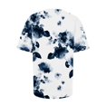 thumbnail image 4 of DEELLEEO Womens Summer Short Sleeve T-Shirts Crewneck Floral Print Fit Tops Tees Blouses, 4 of 6