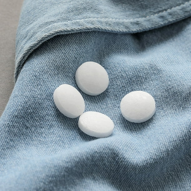 Boules de naphtaline anti-moisissure anti-acariens blanches pour garde-robe  de placard à la maison, boules de naphtaline blanches, boules de naphtaline  pures 