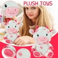 thumbnail image 6 of 7.9Inch Kawaii Pink Cow Stuffed Animals Plush Toy, Soft Plush Doll, Perfect Birthday Christmas Valentines Anniversary Easter Holiday Gifts, Easter Basket Stuffers, 6 of 6
