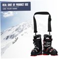 thumbnail image 4 of OUNONA 2Pcs Ski Boot Hand Straps Easy Carry Synthetic Material For Adults, 4 of 8