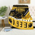 thumbnail image 5 of Pittsburgh Blanket Gifts Lightweight Flannel Throw Blanket Soft Warm Blanket Football Fans Gifts for Men Women Kids 50x60 Inch, 5 of 6