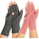 thumbnail image 1 of 2 pares de guantes de compresión para artritis de mano, artritis reumatoide, osteoartritis y dolor del túnel carpiano para mujeres y hombres. Guantes de compresión sin dedos para el trabajo., 1 of 6