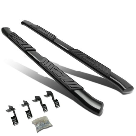 For 99-16 Ford F-250/F-350 Super Duty Extended Cab Carbon Steel 5" Curved Side Step Nerf Bar Running Board Left+Right 10 11 12 13 14 15
