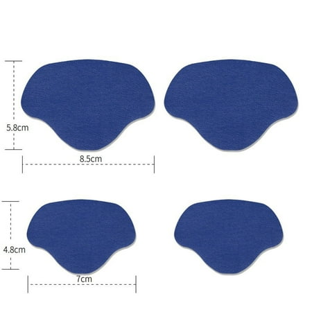 

4pcs Invisible Heel Sticker Sport Running Shoes Insoles Heel Liner Grips Protector Sticker Patch Adjust Size Protect Heel Foot Care