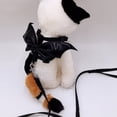 thumbnail image 3 of Pet Leash Harness Set Bat Design Lovely Pet Wings Cat Harness Set for Halloween, 3 of 6