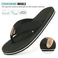 thumbnail image 3 of Ecetana Men's Flip Flops Beach Thong Sandals Comfortable Outdoor Slippers, 3 of 6