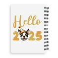 thumbnail image 2 of Hello 2025 Boston Terrier Celebrates Happy New Year Firework Balloon Spiral Bound Journal Gentleman Dog Lover Gifts 5x7in Spiral Notebook - 02024, 2 of 5