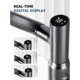thumbnail image 4 of Lefton Rotatable Bathroom Faucet with Temperature Display in Fahrenheit (Batteries-Free), 3 Water Outlet Modes, Grey, BF2204-2, 4 of 7