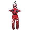 thumbnail image 1 of Classyak MMA Mannequin de Grappling Arts Martiaux Rouge Sac de Frappe Jiu Jitsu avec Sangle de Suspension - Non Rempli, 1 of 1