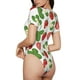 thumbnail image 2 of Balery Strawberry Body de cuello redondo de manga corta para mujer Tops de manga corta Tops básicos-Large, 2 of 7