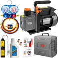 thumbnail image 1 of Bomba de vacío para aire acondicionado VTG VOGTEN de 4.5 CFM con juego de manómetros para HVAC, 1 of 9