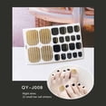 thumbnail image 1 of Fiudx Pegatinas para Uñas de Los Pies Pegatinas para Uñas de Los Pies Pegatinas para Uñas de Diamantes de Imitación Bronceados, 1 of 2