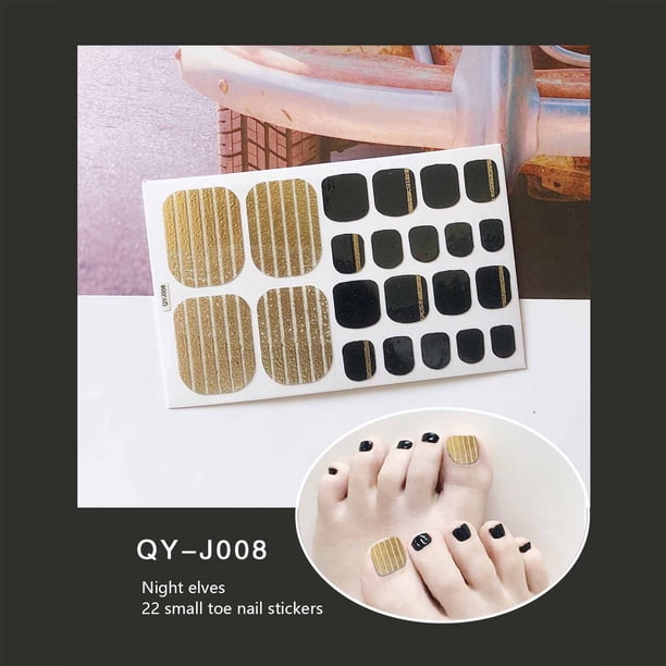 Pegatinas para uñas para decoración de uñas, pegatinas para uñas para mujeres, pegatinas para uñas de los pies, pegatinas para uñas de los pies, pegatinas para uñas de imitación de diamante bronceado,