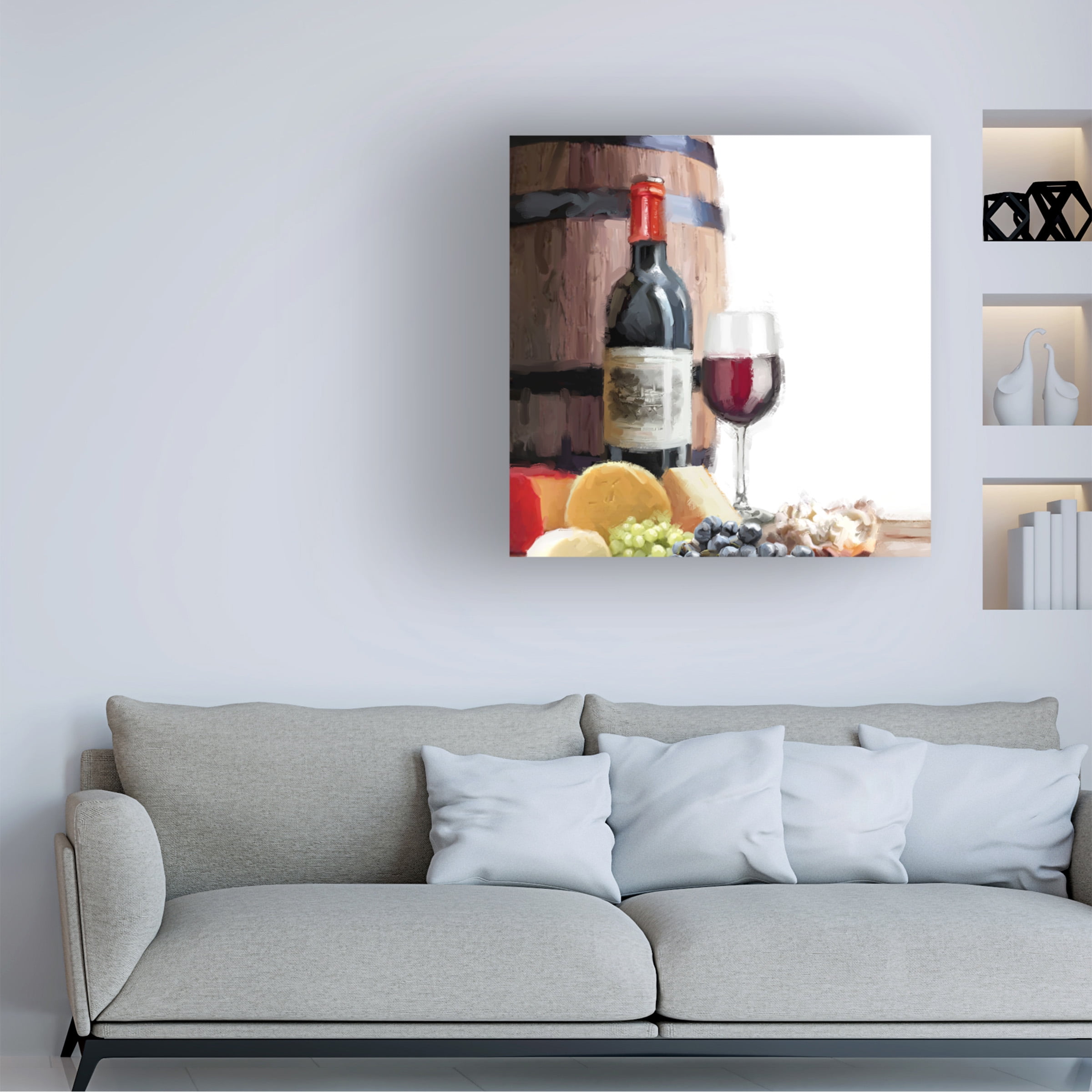 The Macneil Studio 'Wine' Canvas Art