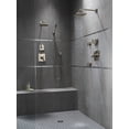 thumbnail image 5 of Delta 50570 Square Wall Supply Elbow For Hand Shower Hose Connection - Stainless Steel, 5 of 6