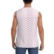thumbnail image 4 of Fotbe Pink Paw Men's Camiseta sin Mangas Estampada para Hombres, Playera Casual para Gimnasio, Entrenamiento, Playa-Small, 4 of 7