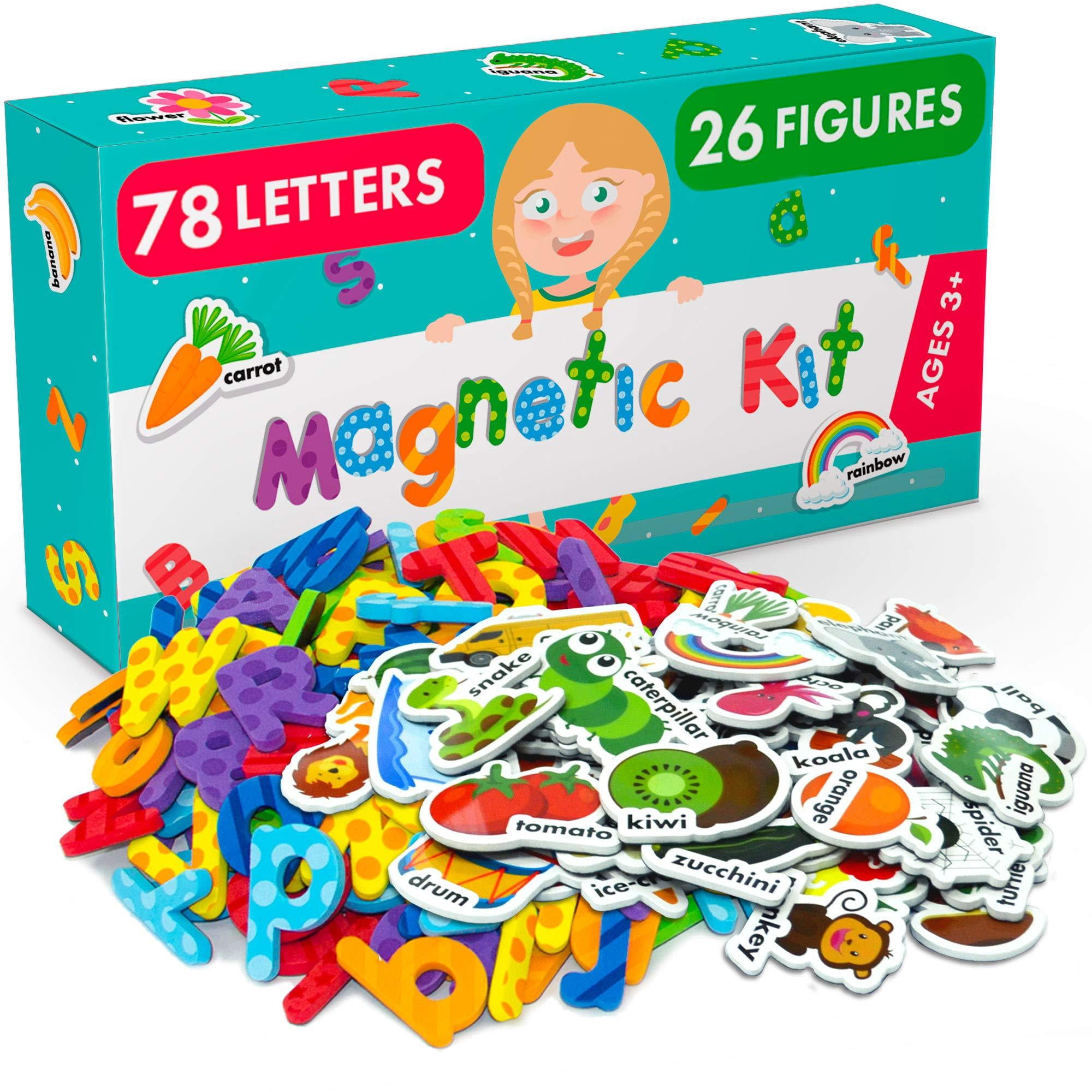 Buy Magnetic Letters And Foam Magnets For Toddlers And Kids Alphabet 