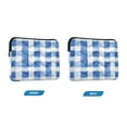 thumbnail image 7 of FORMRS 13-13.3 inch Laptop Sleeve Case Soft Carrying Quilted Computer Bag Cover, Blue Plain, 7 of 7
