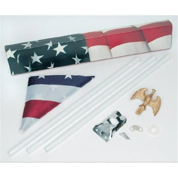 DDI 82551 Premium American Flagpole Kit Case of 10