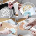 thumbnail image 4 of 8 Pieces Of Reusable Washable, Antibacterial Kitchen Sponge Instead Of A Disposable Sponge, 4 of 4