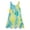 Yellow, variant on Girls Swim Cover Up Knit Beach Bathing Suit Coverups Cami Dress for Size 4-7Y