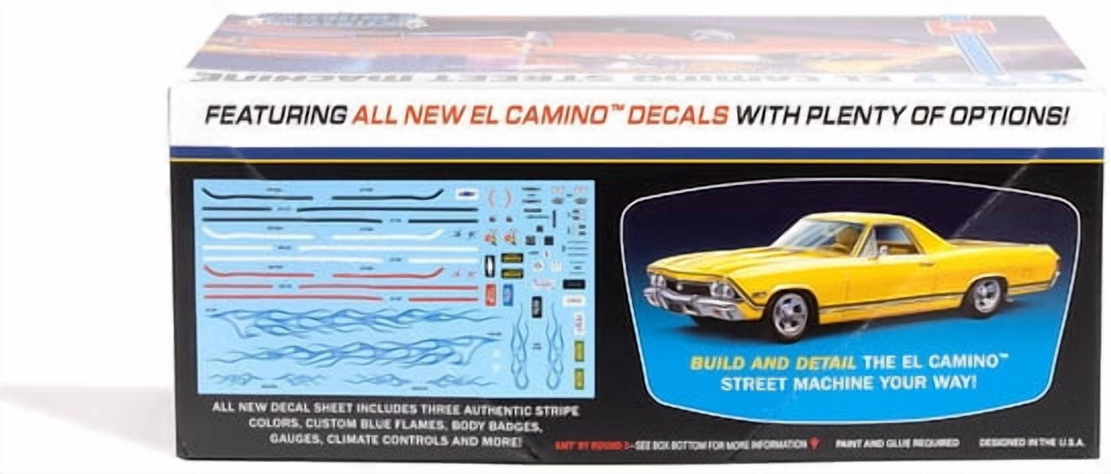 AMT 1968 Chevy El Camino Street Machine 1/25 Scale Model Kit