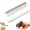 Gray, variant on Magnetic Mount Wrap Dispenser with Slide Cutter | No-Drill Wall/Countertop Installation | Safe One-Hand Operation | Durable ABS for Plastic Wrap/Aluminum Foil/Parchment Paper(Gray)