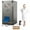 Gris, variante sur Costway Sauna à Vapeur Portable pour la Maison, Boîte de Sauna Corps Entier avec Générateur de Vapeur 3 L, Noir