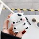 thumbnail image 2 of Funda protectora de silicona Cow Pro para AirPods Pro diseño de vaca con llavero, 2 of 3