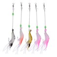 thumbnail image 1 of Crevettes Artificielles Leurre Appât, 5pcs Haute Simulation Pêche Douce Tackle Simulation Crevettes Leurre Appât Expérience Inégalée, 1 of 8