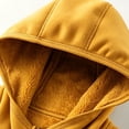 thumbnail image 5 of ClodeEU Women's Hooded Fleece Lined Jacket, Full Zip Warm Winter Outerwear with Side Pockets ,Women's S-XXXXL, 5 of 9