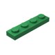 thumbnail image 1 of Placas de Construcción Plwooyur Clásicas Verde 1x4 100 Piezas, 1 of 4