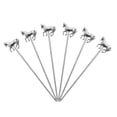 thumbnail image 1 of Aspire 12 Pcs Pics Martini en Acier Inoxydable / Pics pour Cocktail - Cheval, 1 of 6