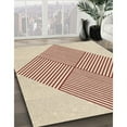 thumbnail image 2 of Ahgly Company Indoor Square Patterned Wheat Beige Area Rugs, 5' Square, 2 of 6