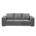 thumbnail image 1 of Sofa DICASA Taos 3 Plazas Gris Oscuro para Salas, 1 of 8