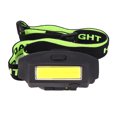 thumbnail image 1 of Injueey Faro COB indicador de ajustable interruptor de presión faro multimodos USB recargable linterna de cabeza para acampar al aire libre Iluminación y accesorios Negro Injueey HA074632-01, 1 of 6