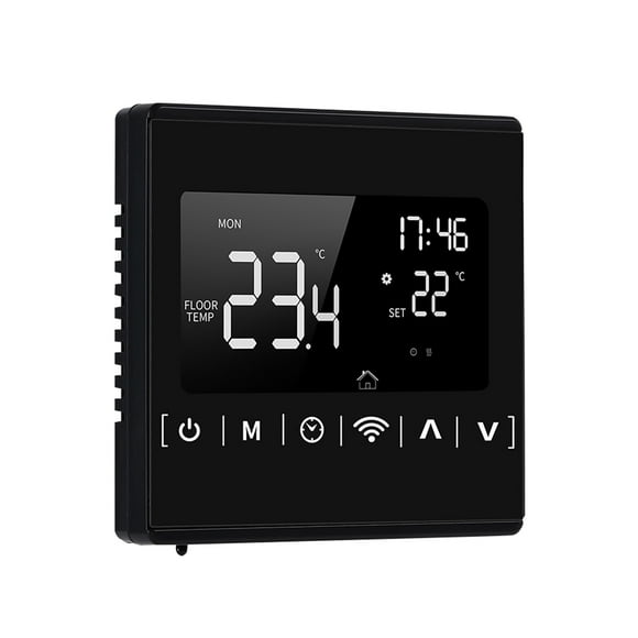 MEIH 85-250V Wi-Fi Thermostat Intelligent Thermostat Programmable Hebdomadaire Application Contrôle Rétroéclairage LCD Chauffage au Sol Électrique