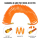 thumbnail image 2 of Kit Accesorios Aire  Blossom Para Compresor Con Manguera 20 Piezas Plata con Naranja, 2 of 5