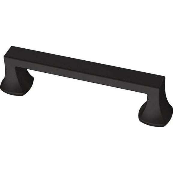 Liberty Mandara 3-3/4" (96mm) Matte Black Drawer Pull