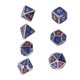 thumbnail image 1 of Juego de dados poliédricos, 7 piezas, divertido juego de mesa de dados poliédricos, juego de rol de dados poliédricos, rendimiento de alta gama, 1 of 14