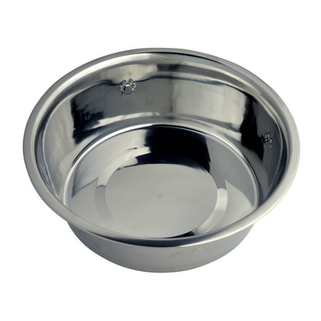 - Vibrant Life Stainless Steel Dog Bowl with Paws, Large