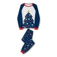 Christmas Family Matching Pajama Red Holiday Pjs Sets Cotton Sleepwear