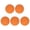 Orange, variant on NFTIGB 5-Piece Set of 2.36 Inches / 6 cm Rubber Tennis Training Balls, Safe Eco-Friendly Bouncy Hand Exercise Wall Balls for Kids, Perfect for Swimming Pools, Beaches, and Outdoor Play - Orange
