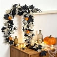 thumbnail image 4 of YIKA Halloween Pumpkin Garland - 68" Fall Leaf Decor for Mantle, Staircase & Porch, Outdoor/Indoor Autumn Thanksgiving Party Decoration (Multicolor), 4 of 6